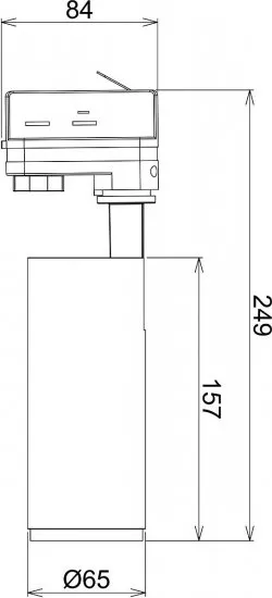 Deko-Light 3-Phasen-Spot Lucea Tilt 10W 3000/4000K Weiß 707116