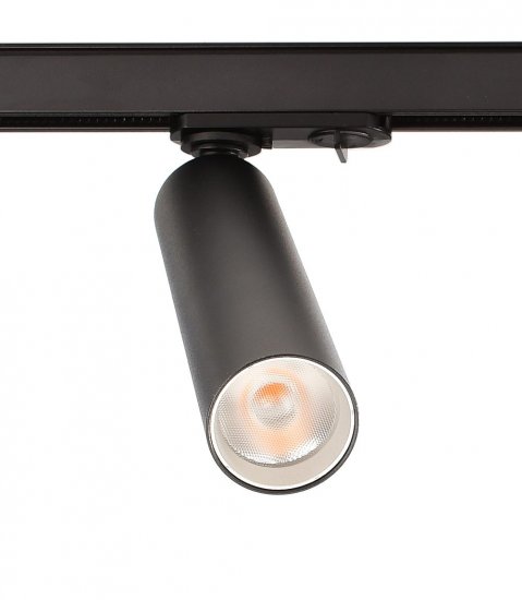 Deko-Light 3-Phasen-Spot Slim 5W dimmbar 2700K Schwarz