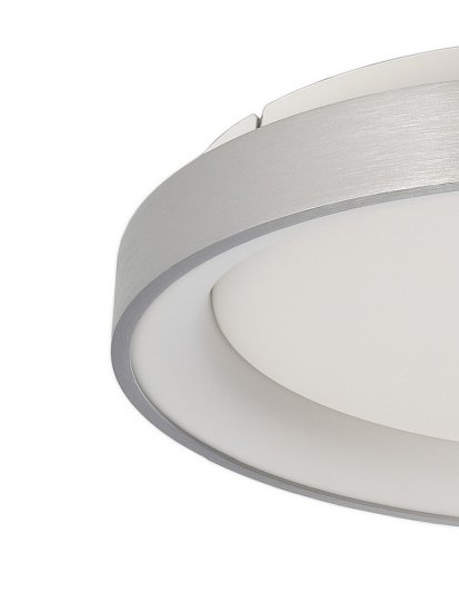 Deko-Light Deckenaufbauleuchte Merope 400mm 30W 3000/4000K Silber 348188