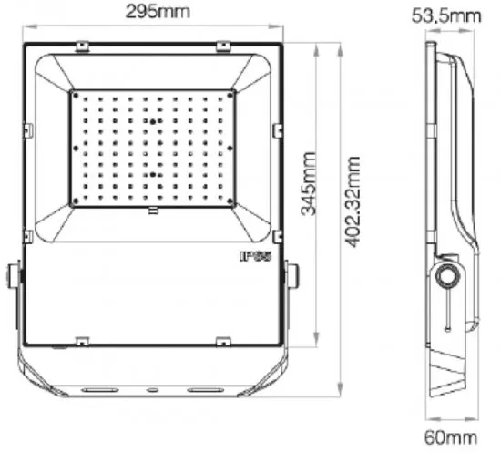 Deko-Light Fluter RF-smart Flood 230V 100W RGB+CCT IP65 Zigbee