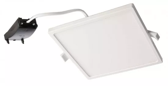 Deko-Light LED Deckeneinbauleuchte Alya Eckig 180mm 12W 990lm dimmbar 3000K Weiß