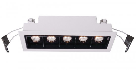 Deko-Light LED Deckeneinbauleuchte Ceti 5 10W 800lm dimmbar 3000K Weiß