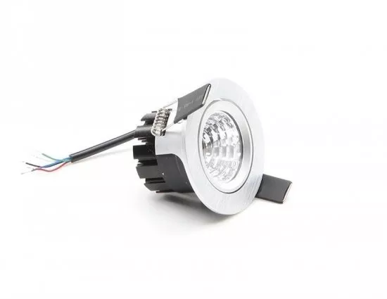 Deko-Light LED Deckeneinbauleuchte COB 68 8,5W 500lm RGB/3000K Dimmbar Silber
