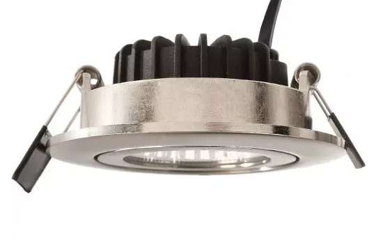 Deko-Light LED Deckeneinbauleuchte Dione IP20 8,5W 750lm dimmbar 2700K Nickel