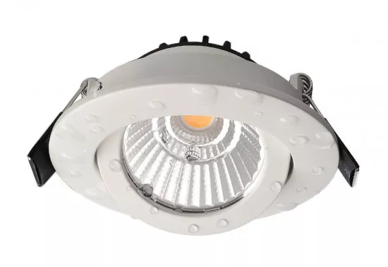 Deko-Light LED Deckeneinbauleuchte Dione IP44 8,5W 800lm dimmbar 3000K Weiß 565393