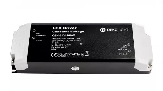 Deko-Light LED-Netzgerät CV DC Basic Q8H 24V 100W