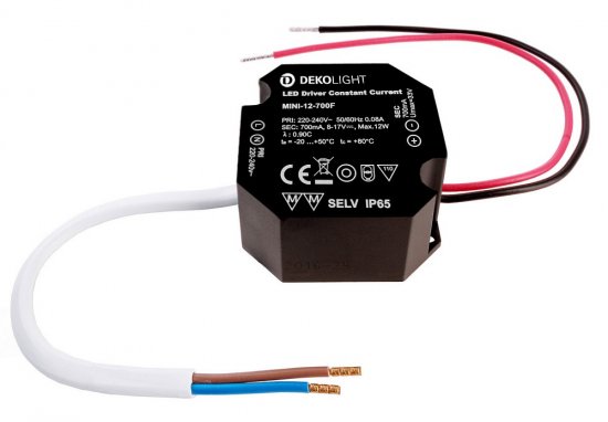 Deko-Light LED-Netzgerät CC DC dimmbar Octo IP65 CC RSM-12-700T/12W