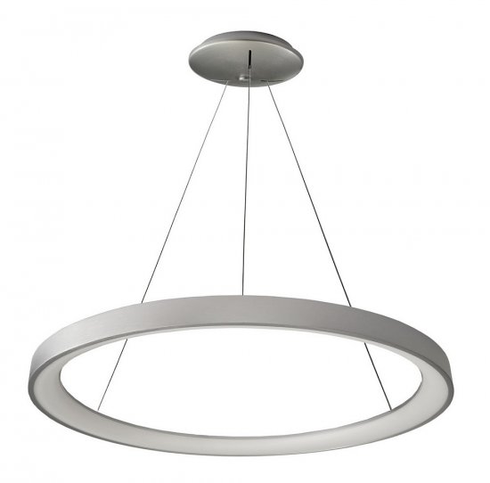 Deko-Light Pendelleuchte Merope 600mm 42W 3000/4000K Silber 342195