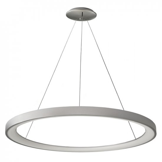 Deko-Light Pendelleuchte Merope 800mm 60W 3000/4000K Silber 342199