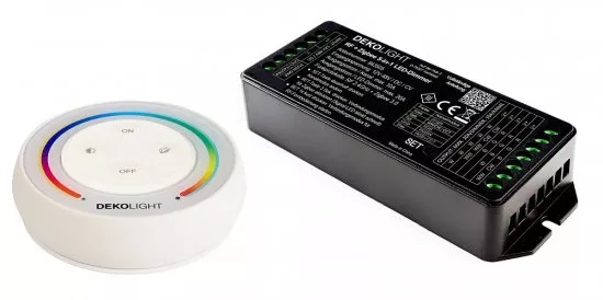 Deko-Light Steuerung RF - RF-smart Starter-Set RGB/W/CCT 12-48V 20A inkl. Fernbedienung IP20