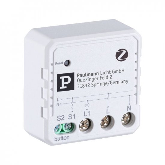 Paulmann 50139 Unterputzaktor Smart Home Zigbee 3.0 On/Off Weiß