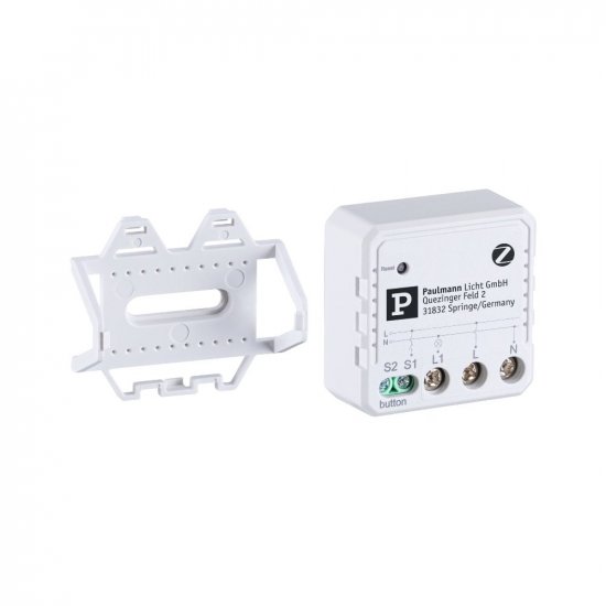 Paulmann 50139 Unterputzaktor Smart Home Zigbee 3.0 On/Off Weiß