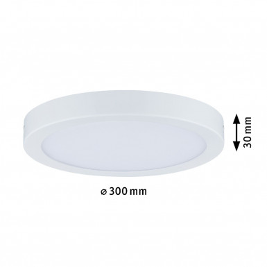 Paulmann 70899 LED Panel Abia rund 300mm 22W 2.700K Weiß matt_5