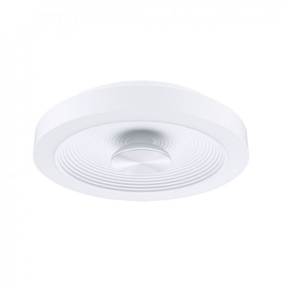 Paulmann 71177 LED Deckenleuchte Volea IP44 3000K 470lm / 1650lm 230V 3,5 / 1x13W dimmbar Weiß/Silber