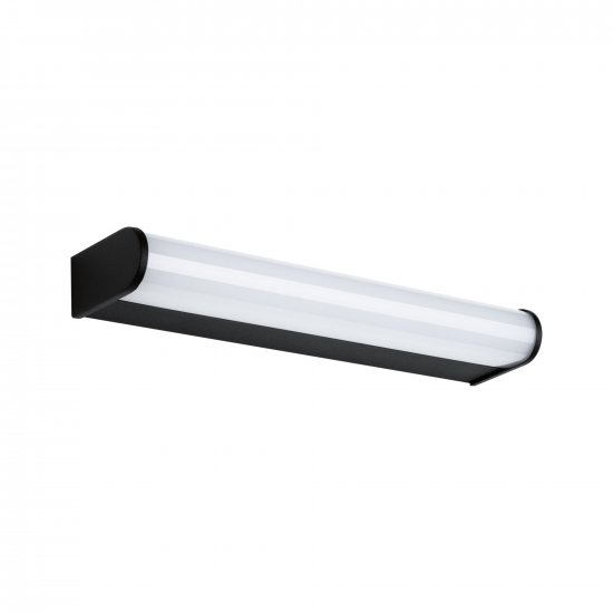 Paulmann 71211 Selection Bathroom LED Wandleuchte Arneb IP44 3000K 700lm 230V 9W Schwarz_1