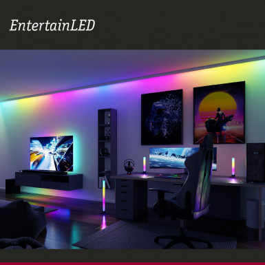 Paulmann 78880 EntertainLED USB LED Strip TV-Beleuchtung 55 Zoll 2m 3,5W  60LEDs/m RGB+