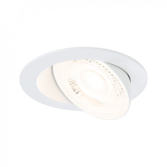 Paulmann 92253 LED Einbauleuchte White Select Aumus Einzelspot rund 105mm 90° 5W 700lm 230V dimmbar 2700 - 6500K Weiß