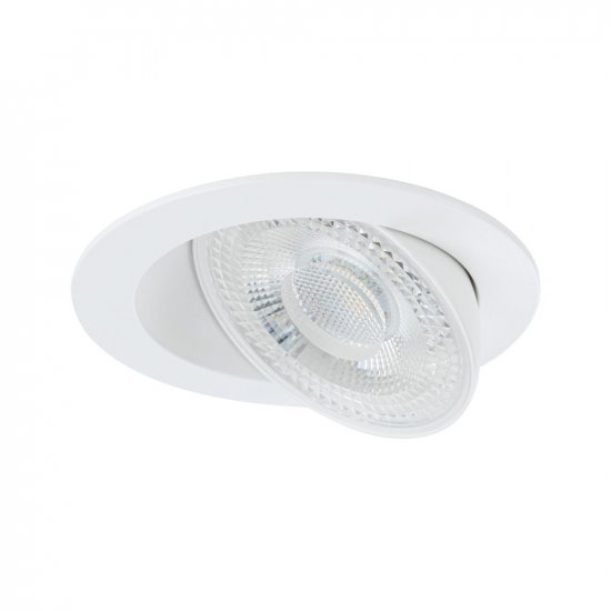 Paulmann 92253 LED Einbauleuchte White Select Aumus Einzelspot rund 105mm 90° 5W 700lm 230V dimmbar 2700 - 6500K Weiß