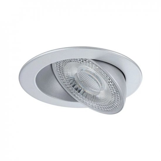 Paulmann 92255 LED Einbauleuchte White Select Aumus Einzelspot rund 105mm 90° 5W 700lm 230V dimmbar 2700 - 6500K Chrom matt