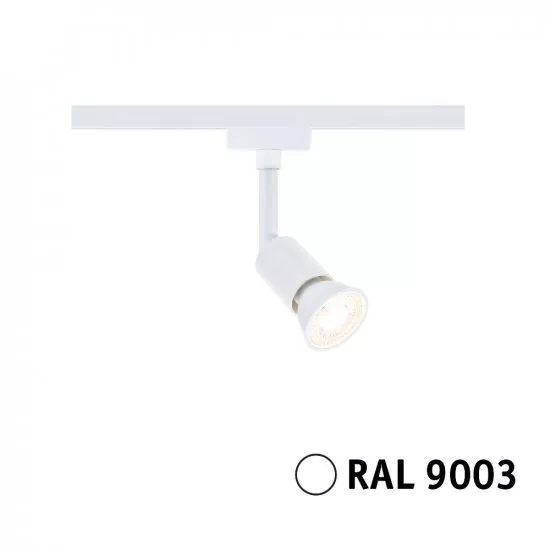 Paulmann 95635 URail LED Schienenspot Salt GU10 max. 10W dimmbar 230V Signalweiß