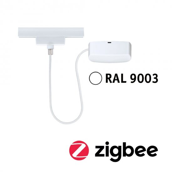 Paulmann 95671 URail Einspeisung Kabel 1m Smart Home Zigbee max. 100W Signalweiß