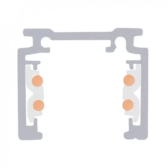 SLV 1m Aufbauschiene 48V TRACK weiß DALI