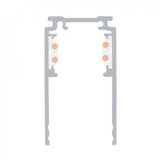 SLV 1m Aufbauschiene tief 48V TRACK weiß DALI