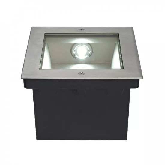 SLV Dasar 255 Outdoor Bodeneinbauleuchte LED 4000K IP67 edelstahl 316 asymmetrisch 34W