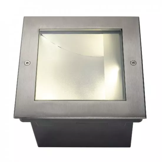 SLV Dasar 255 Outdoor Bodeneinbauleuchte LED 3000K IP67 edelstahl 316 asymmetrisch 34W