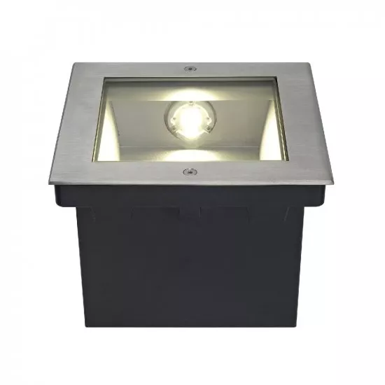 SLV Dasar 255 Outdoor Bodeneinbauleuchte LED 3000K IP67 edelstahl 316 asymmetrisch 34W