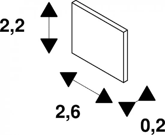 SLV Endkappe für Aufbauschiene standard 48V TRACK weiß