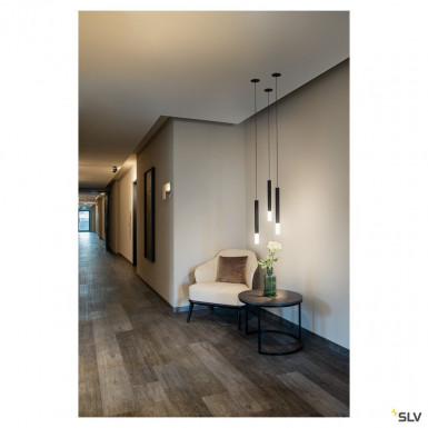 SLV Helia Ambient 35 Indoor LED Pendelleuchte schwarz ohne Rosette_4