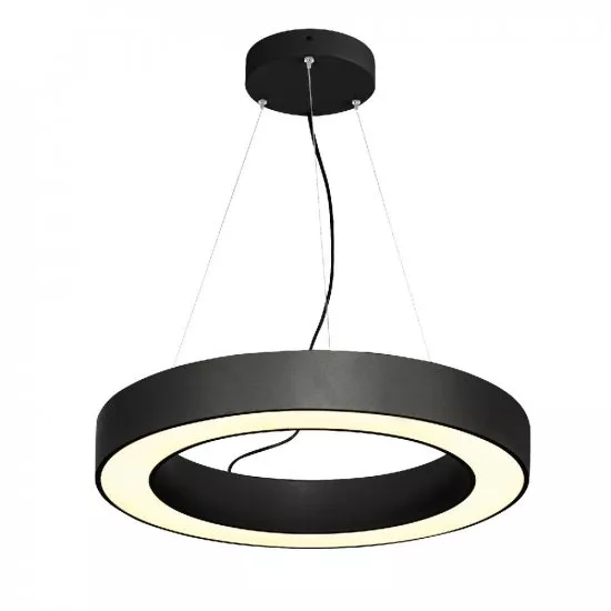 SLV Medo Ring 60 DALI Indoor LED Pendelleuchte 34W schwarz 3000K