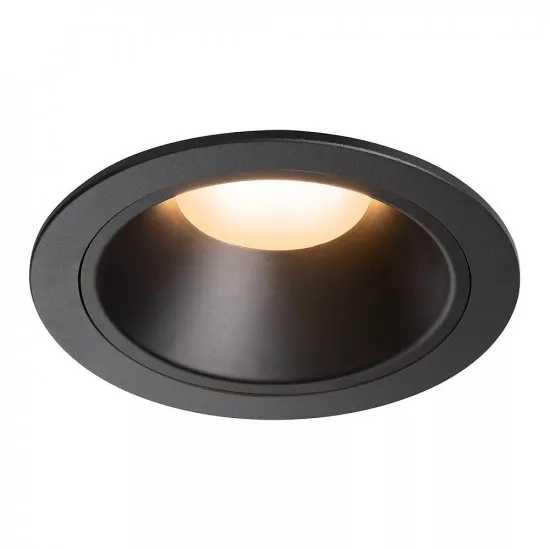 SLV Numinos DL XL Deckeneinbauleuchte LED 37,4W 3300lm 2700K 20° schwarz