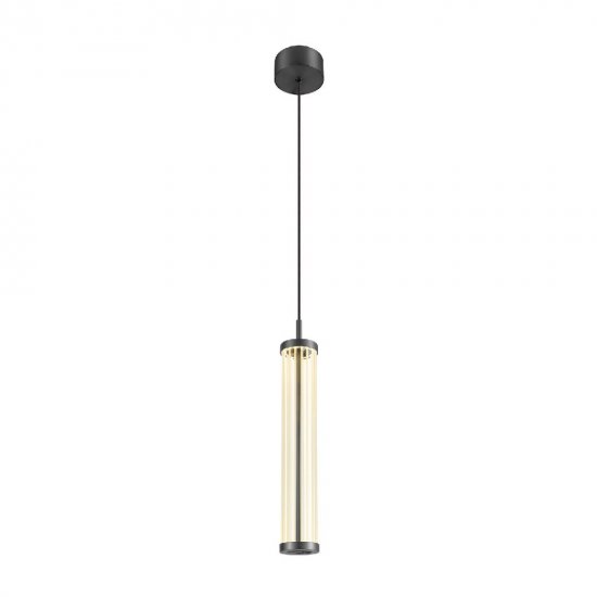 SLV Quimera Pendelleuchte Pendellänge 150 cm 2700/3000K PHASE dunkel bronze