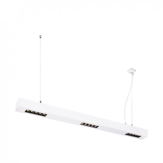 SLV Q-LINE LED Indoor Pendelleuchte 1m BAP weiß 4000K