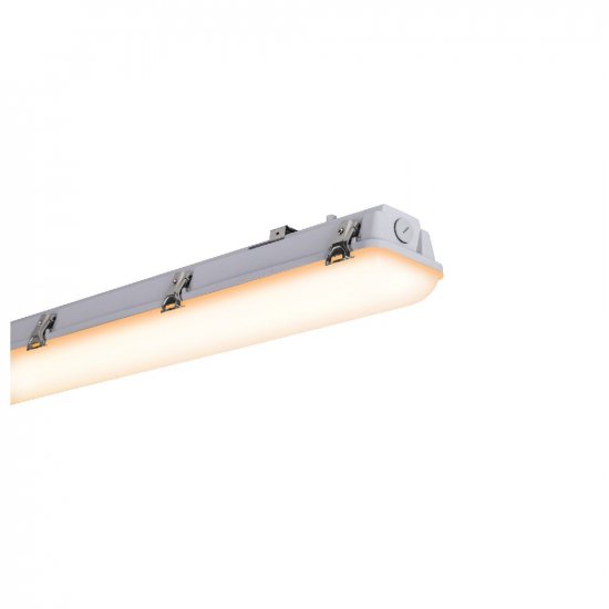 SLV Imperva 120 LED Outdoor Wand- und Deckenaufbauleuchte IP66 grau 3000K