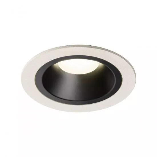 SLV Numinos DL M Deckeneinbauleuchte LED 17,55W 1600lm 4000K 20° weiß/schwarz