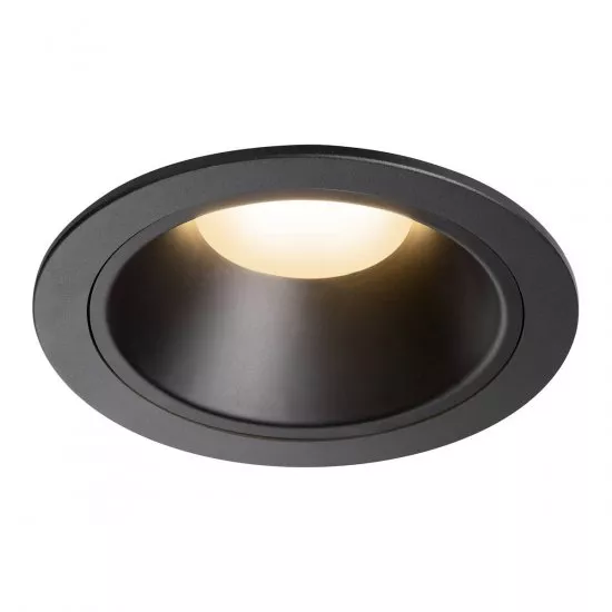 SLV Numinos DL XL Deckeneinbauleuchte LED 37,4W 3300lm 2700K 40° schwarz