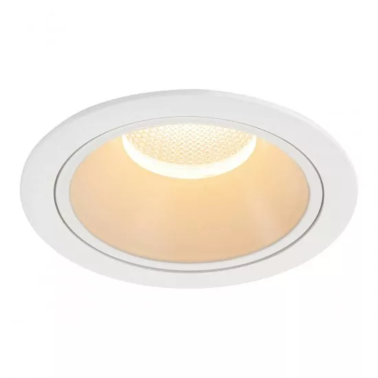 SLV Numinos DL XL Deckeneinbauleuchte LED 37,4W 3500lm 2700K 20° weiß