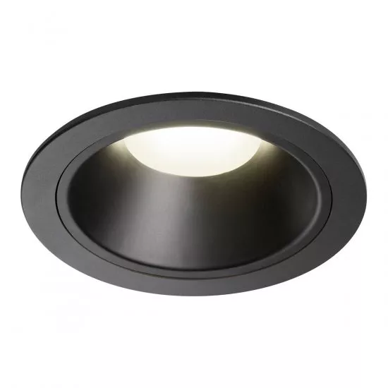 SLV Numinos DL XL Deckeneinbauleuchte LED 37,4W 3600lm 4000K 55° schwarz