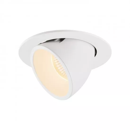 SLV Numinos Gimble L LED Deckeneinbauleuchte 25,4W 2250lm 2700K 20° dreh- und schwenkbar weiß