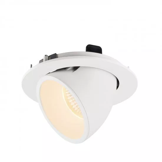 SLV Numinos Gimble L LED Deckeneinbauleuchte 25,4W 2250lm 2700K 20° dreh- und schwenkbar weiß