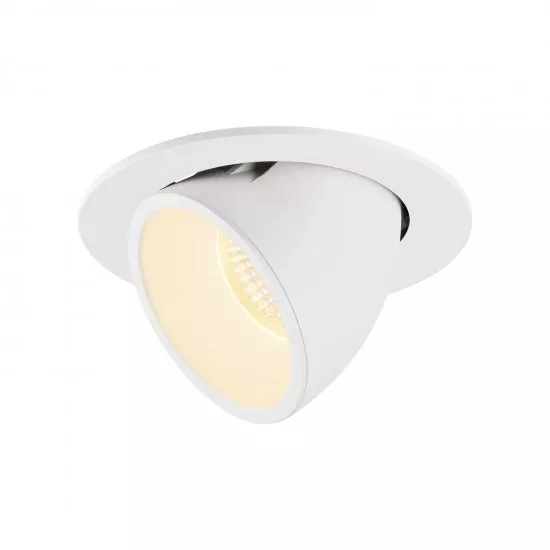 SLV Numinos Gimble L LED Deckeneinbauleuchte 25,4W 2300lm 3000K 20° dreh- und schwenkbar weiß