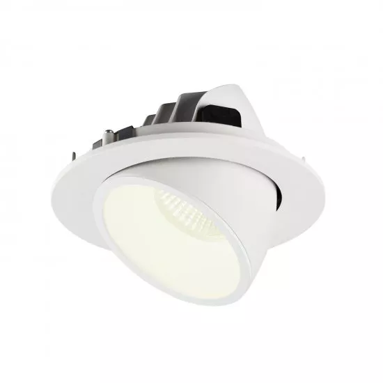 SLV Numinos Gimble L LED Deckeneinbauleuchte 25,4W 2450lm 4000K 20° dreh- und schwenkbar weiß