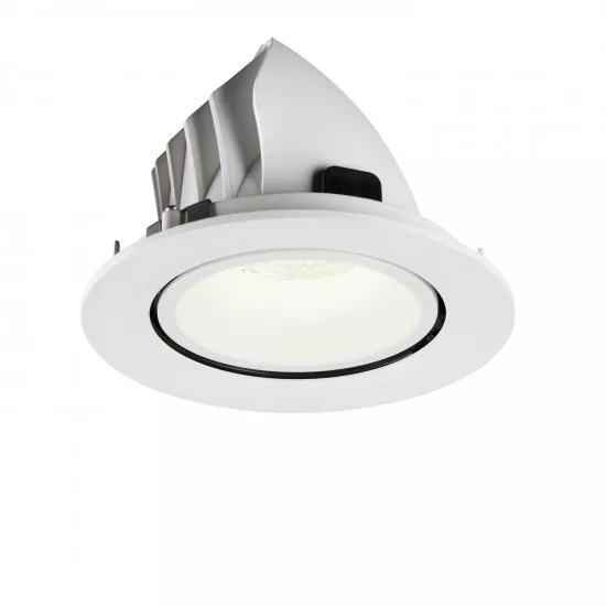 SLV Numinos Gimble L LED Deckeneinbauleuchte 25,4W 2450lm 4000K 20° dreh- und schwenkbar weiß