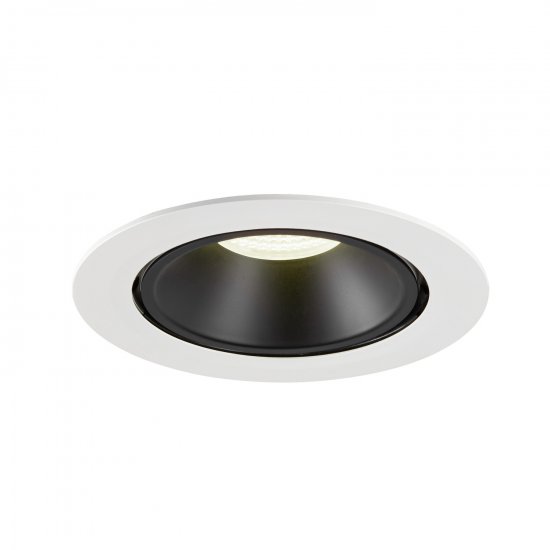 SLV Numinos Gimble XL LED Deckeneinbauleuchte 37,4W 3600lm 4000K 20° dreh- und schwenkbar weiß/schwarz