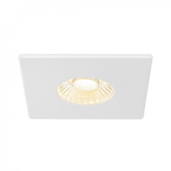 SLV Universal Downlight Abdeckung für Downlight IP65 eckig weiß