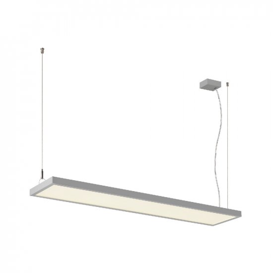 SLV Worklight Pro 120 Pendelleuchte 120cm 4000K DALI Touch grau