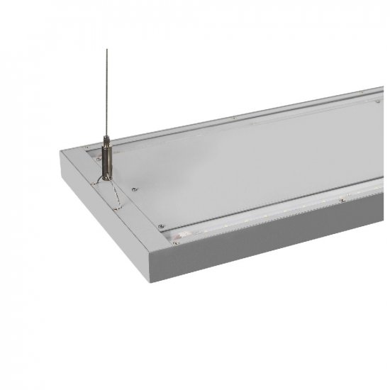 SLV Worklight Pro 120 Pendelleuchte 120cm 4000K DALI Touch grau